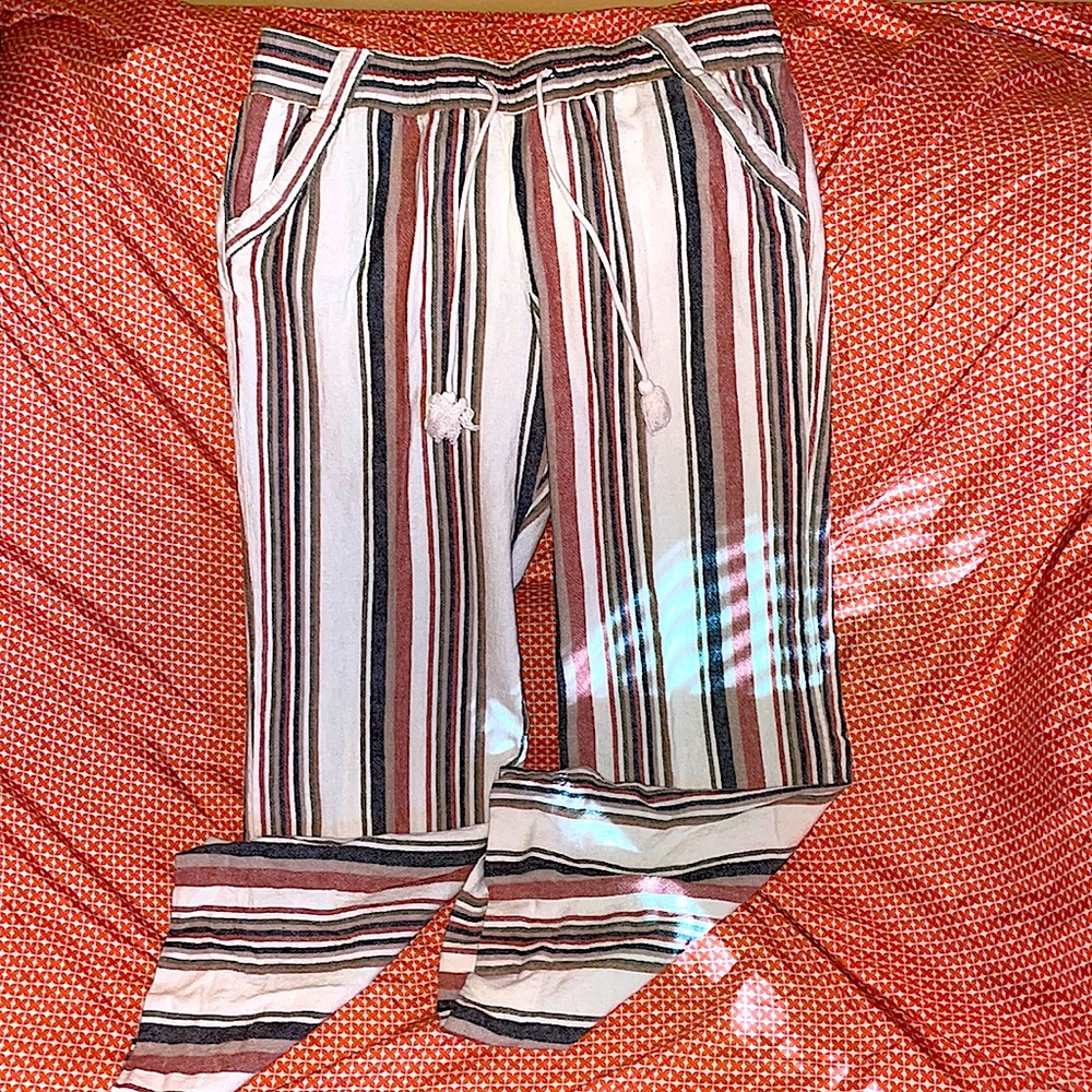 Flowy draw string pants